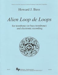 cover Alien Loop de Loops Trombone or Bass Trombone with CD cover